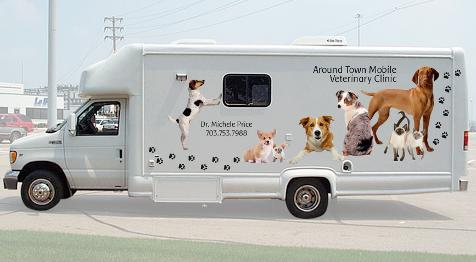 clinic veterinary mobile town around tour